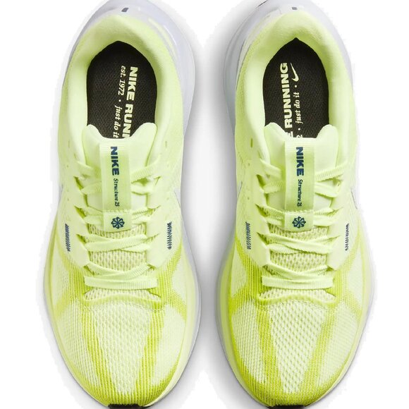 RARE Nike Air Zoom Structure 25 Volt/Grey/Wht Run Gym Sport Cross-Trainer DJ7884 - Picture 13 of 16